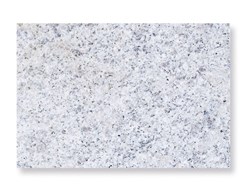 Granitplatte White Pearl geflammt, gefast (G 603)